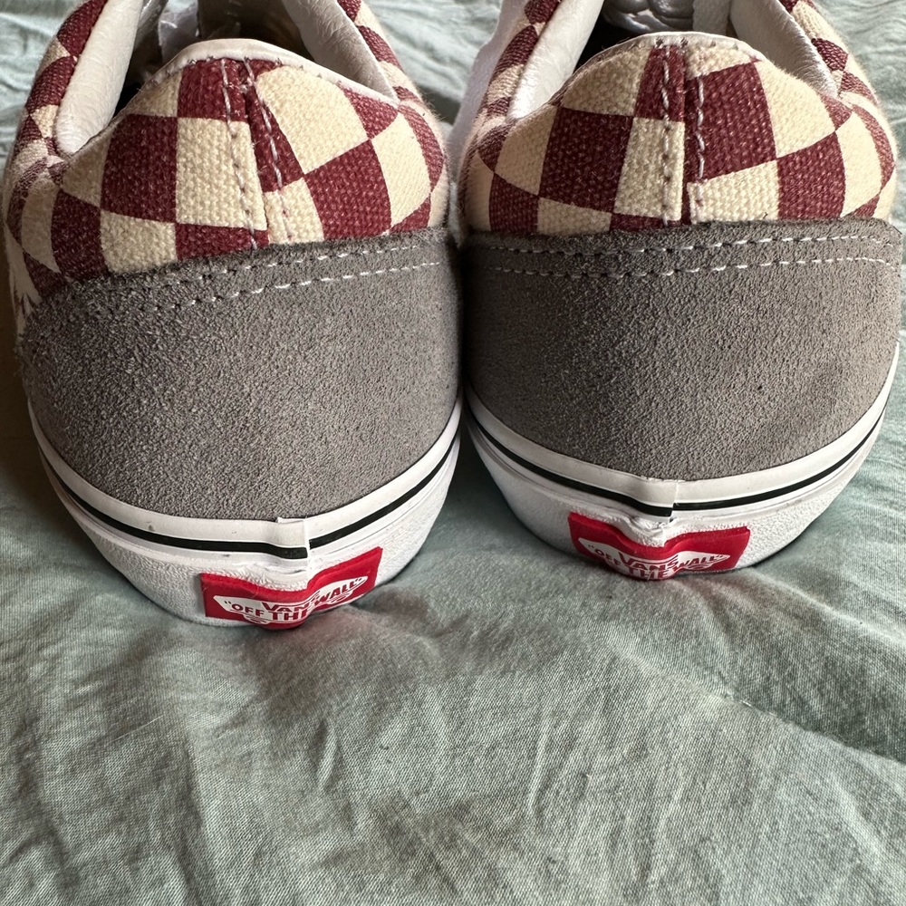 Red checkered vans - Picture 3 of 5